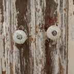 Cabinet français à porte vieillie, vers 1870