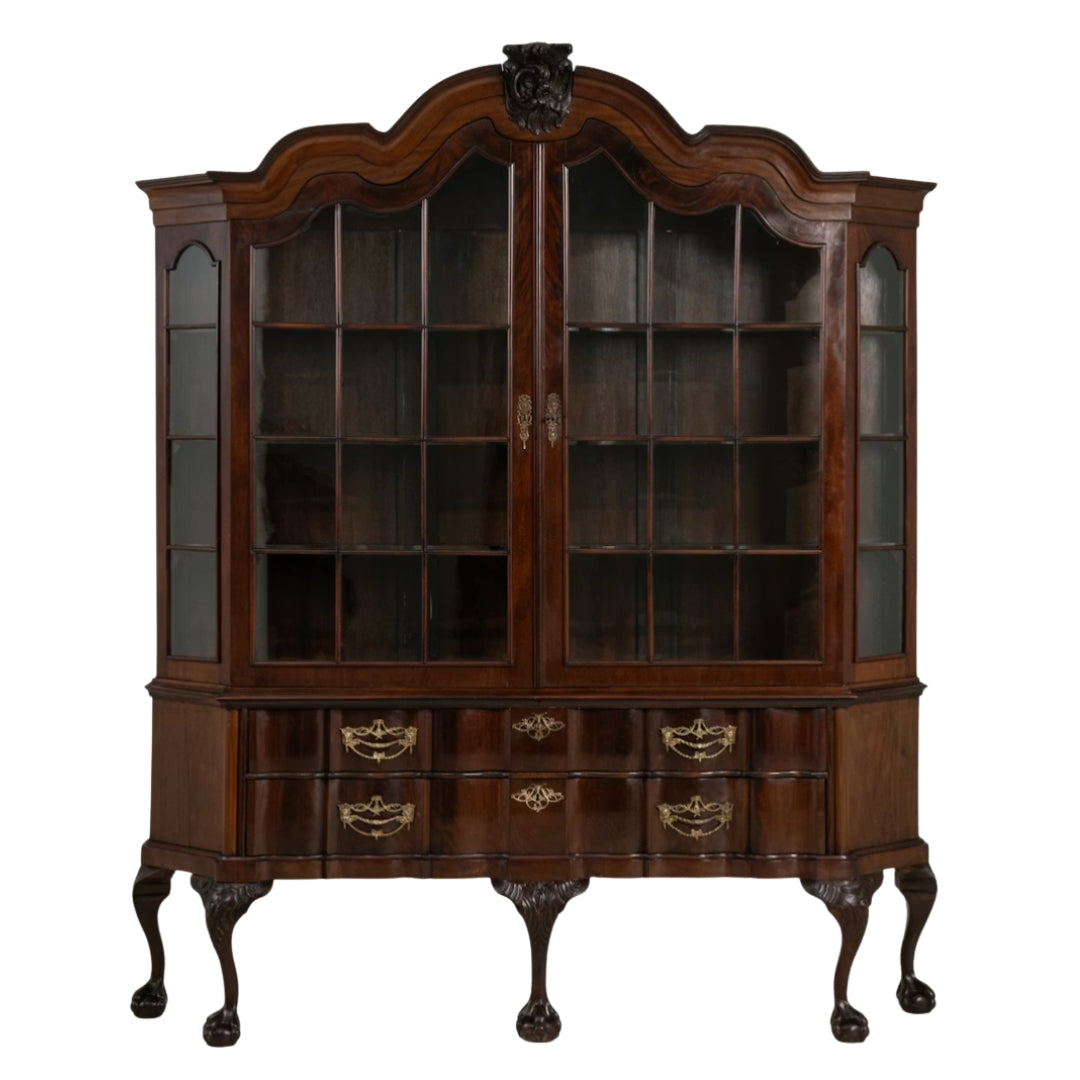 Vitrine anglaise en acajou de style géorgien, vers 1820