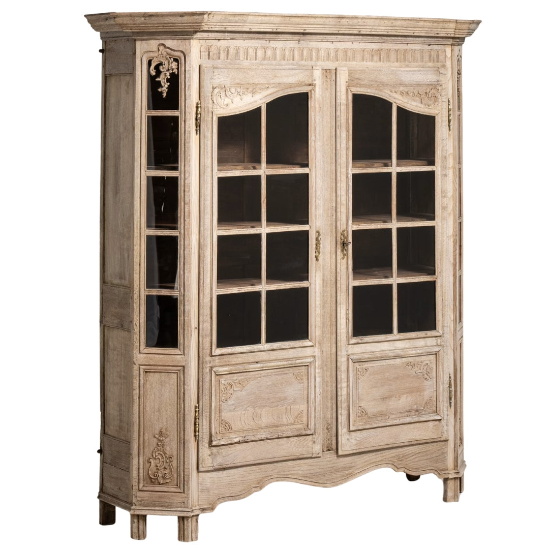 Vitrine en verre, circa 1820