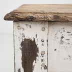 Table de ferme antique française, vers 1870
