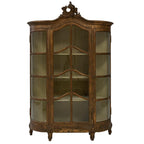 Vitrine Ancienne en Bois et Verre