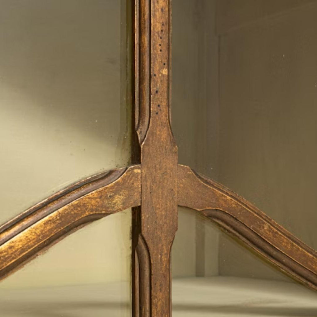 Vitrine Ancienne en Bois et Verre
