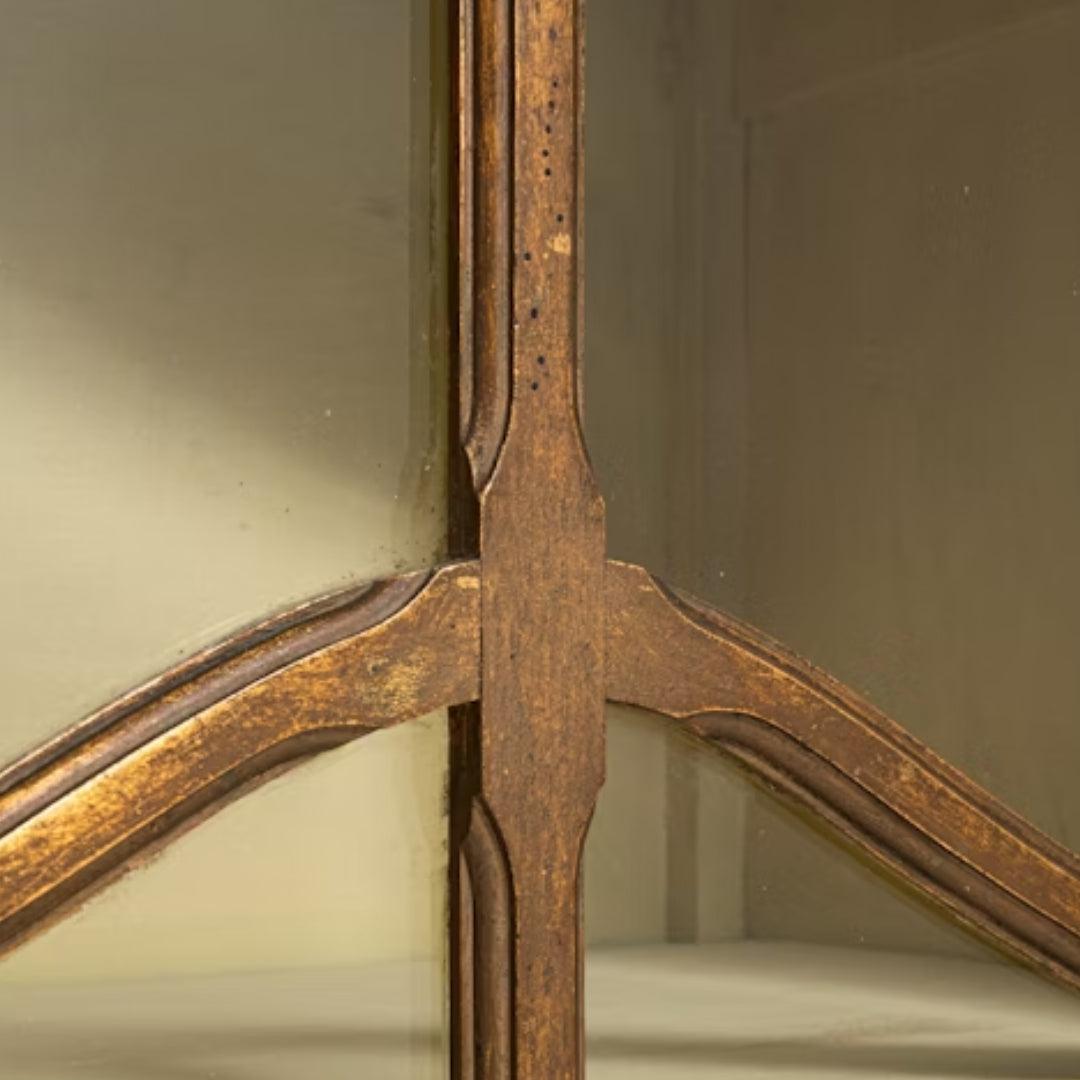 Vitrine Ancienne en Bois et Verre