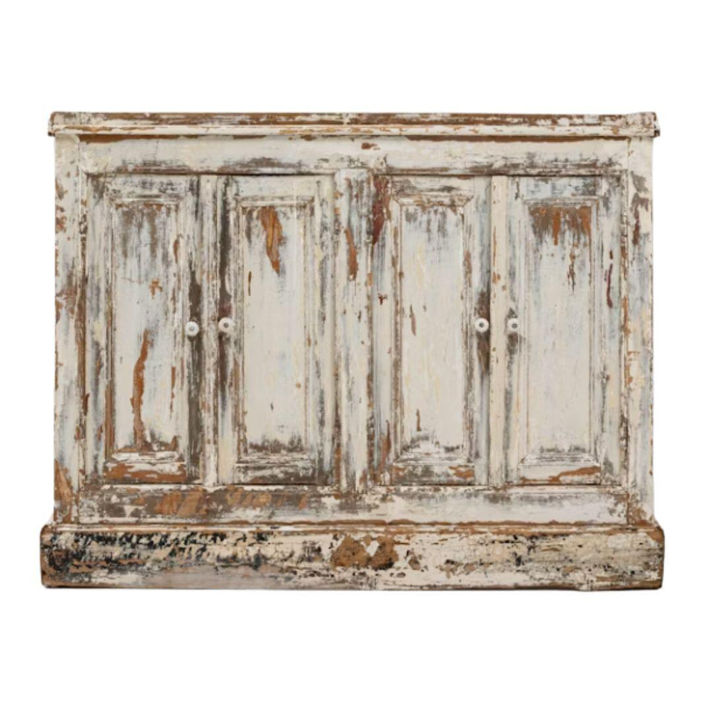 Cabinet français à porte vieillie, vers 1870