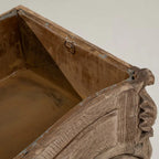 Console en bois sculpté, héritage familial, vers 1840