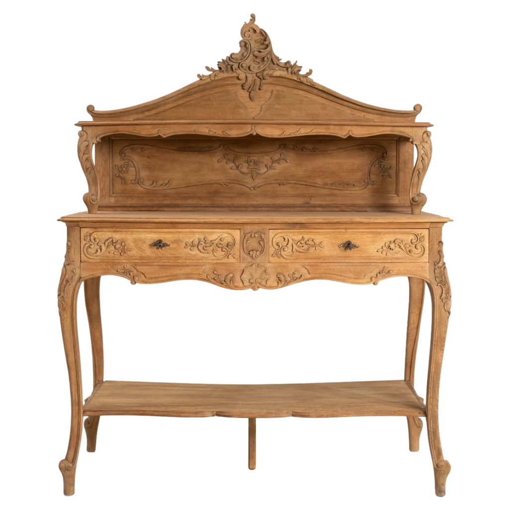 Buffet Louis français richement sculpté, vers 1860