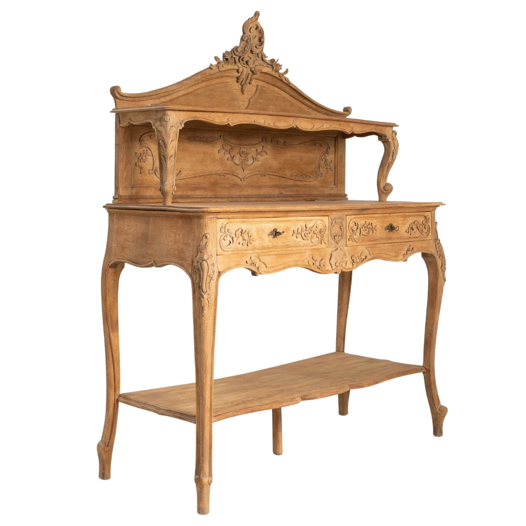 Buffet Louis français richement sculpté, vers 1860