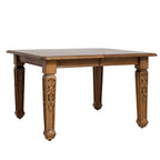 Table à manger à rallonges néo-gothique française en chêne, circa 1910