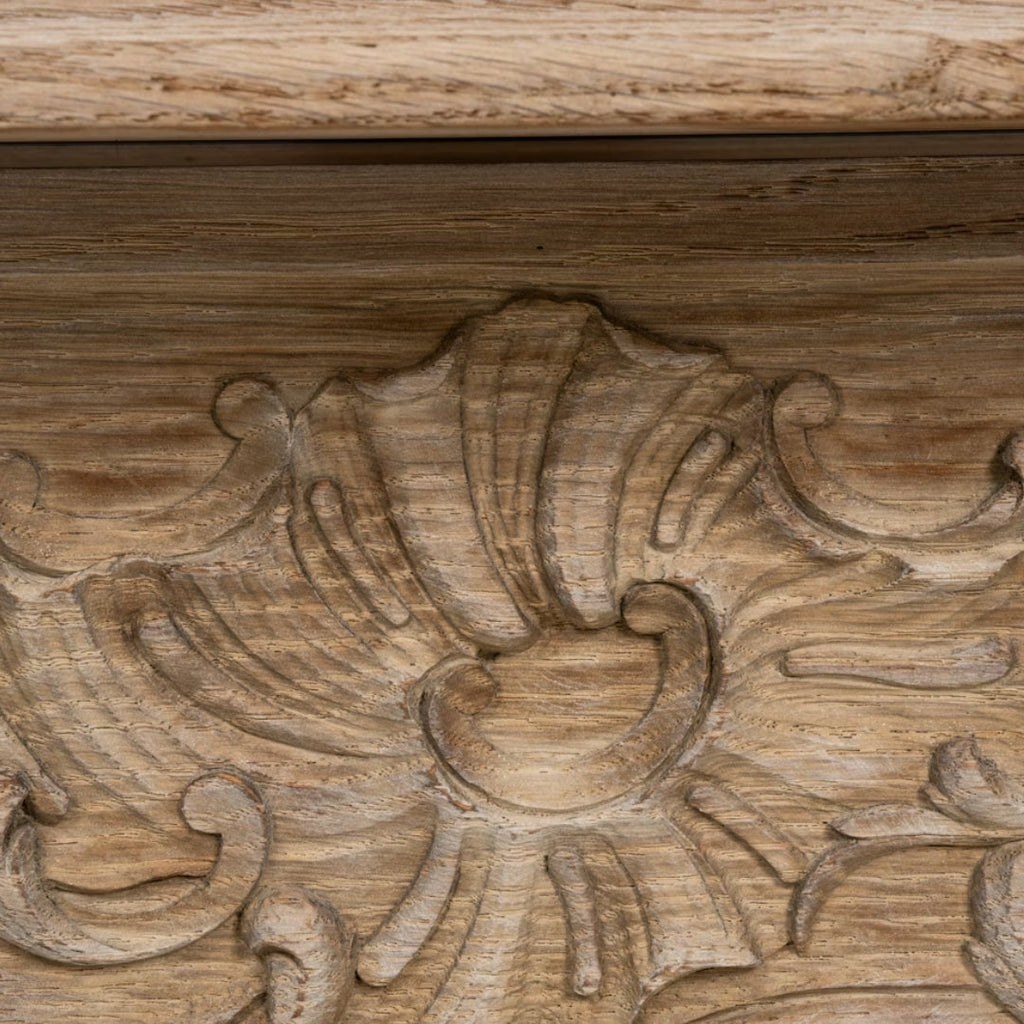 Table à manger ancienne en chêne Louis XIV, Circa 1870