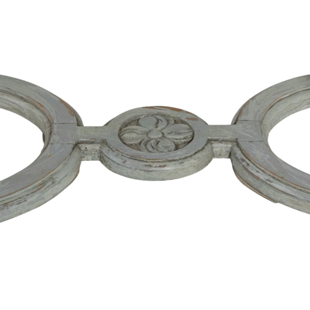 Table d'appoint française Louis sculptée, vers 1900