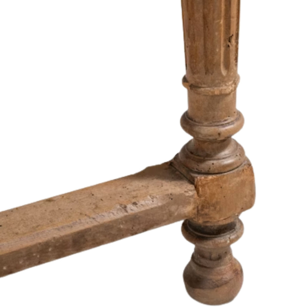 Console antique en marbre, vers 1900