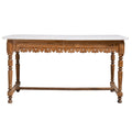 Console antique en marbre, vers 1900