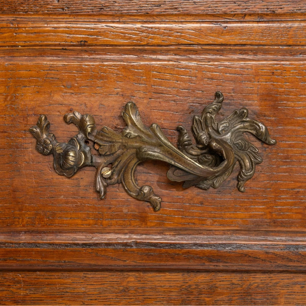 Commode Louis XV en Noyer, Circa 1870
