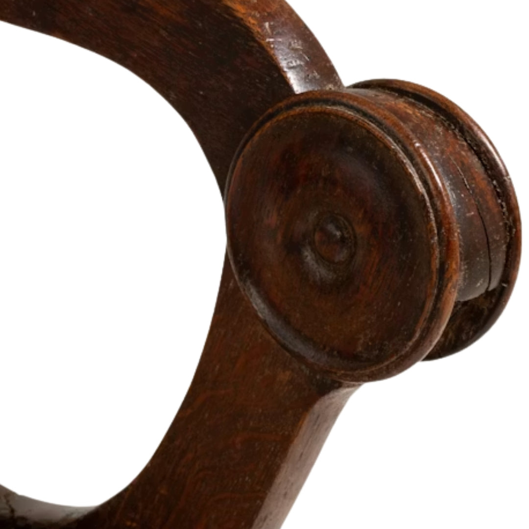 Fauteuil Régence à tapisserie florale, Circa 1860