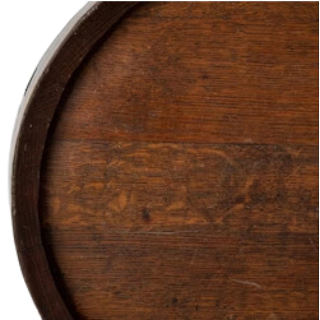 Table tonneau large vintage française, Circa 1920