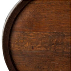 Table tonneau large vintage française, Circa 1920