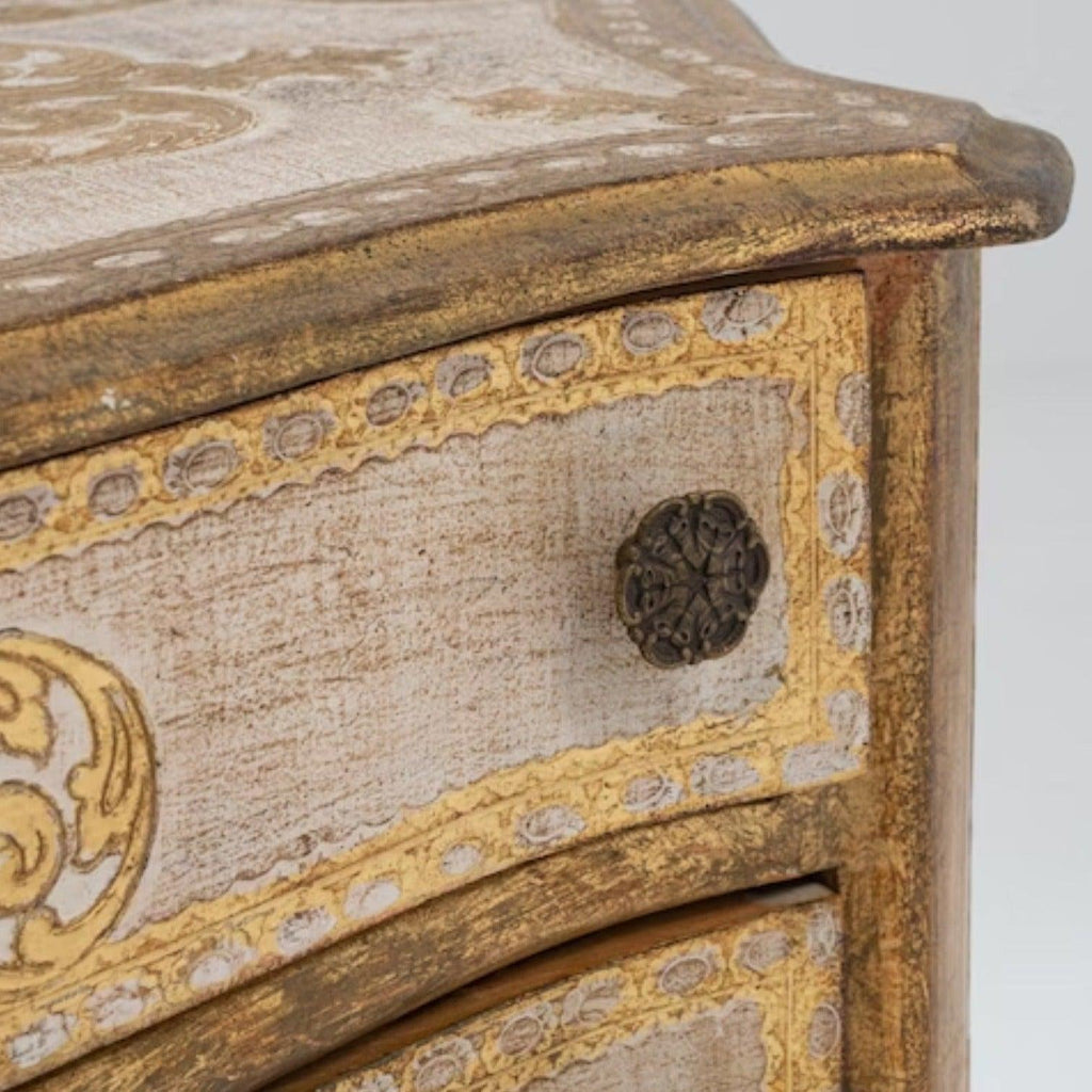 Coffre de style Renaissance italienne vintage